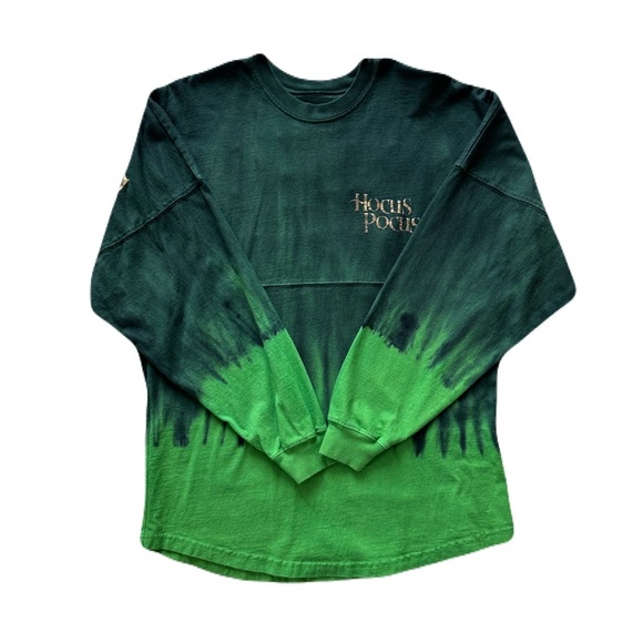 Women's Hocus Pocus Halloween Disneyland Disney Green Spirit Jersey Size Small - Picture 2 of 9